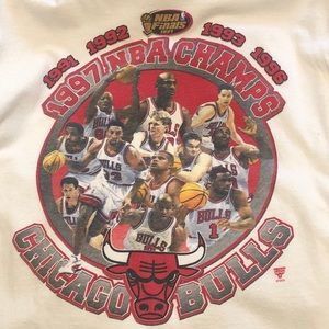 Chicago Bulls 1997 NBA championship T
